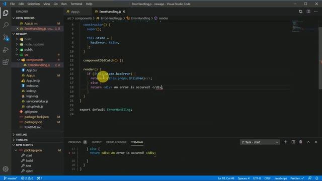 React js tutorial for advance user | Part 6 Error Boundaries [hindi] | 2020 смотреть онлайн
