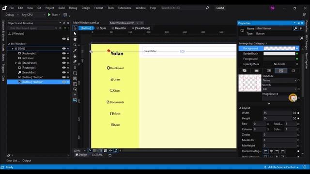 WPF Tutorial : DASHBOARD design in Visual studio blend | Handy Controls | User Control смотреть онлайн