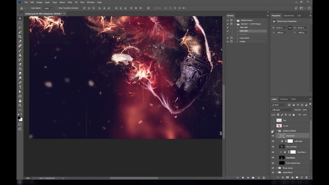 Doomed CS4+ Photoshop Action Tutorial смотреть онлайн