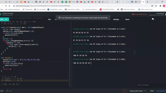 Mock Interview Session(Counting Sort and Array) - Aug 29, 2020 смотреть онлайн