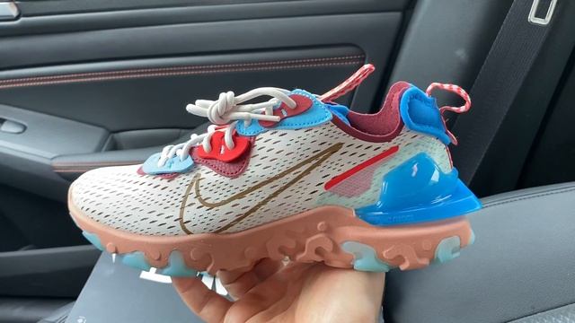 Nike React Vision Desert Oasis running shoes смотреть онлайн