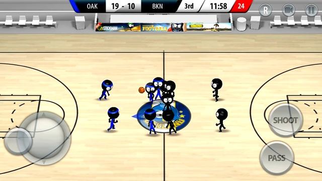 Stickman Basketball 2017 Android Gameplay HD #3 смотреть онлайн