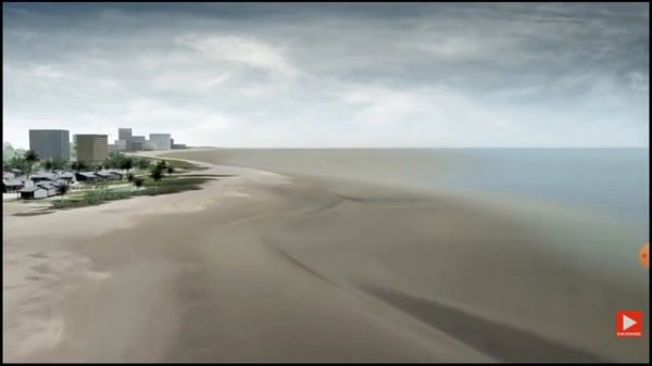 как образуется цунами!!!😱😱