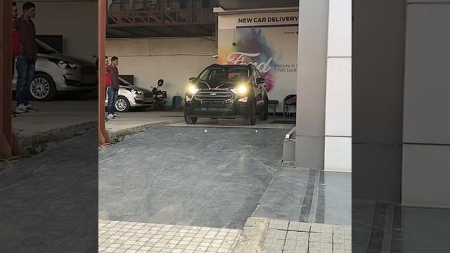 taking delivery of ford ecosport titanium plus sports смотреть онлайн