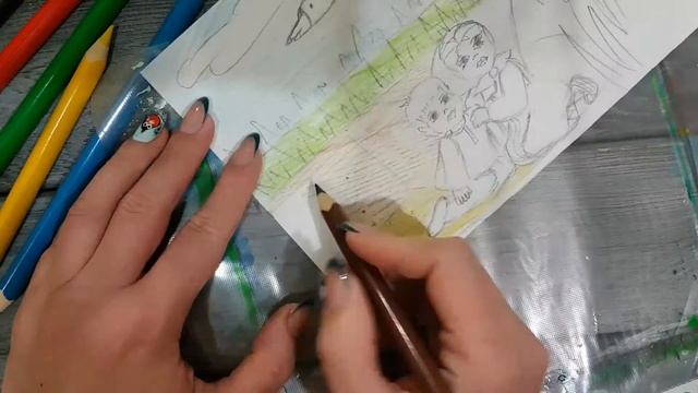 ✏ Как нарисовать рисунок к сказке " Гуси - лебеди", просто ? смотреть онлайн
