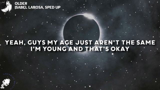 Isabel Larosa - older sped up (Lyrics) | think i need someone older смотреть онлайн