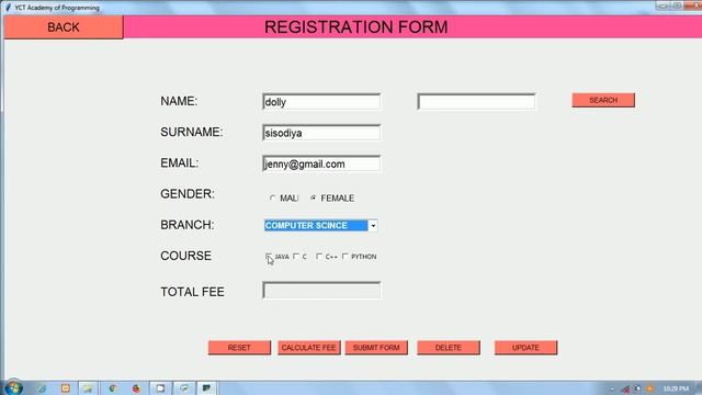 Student Enquiry Management Project | Python sql lite | YCT Academy смотреть онлайн