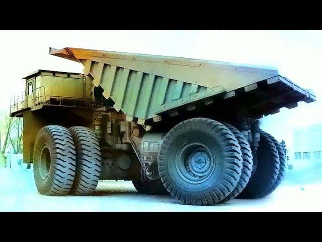 Что стало с единственным самосвалом-гигантом из СССР БелАЗ-75501? Историческая хроника. смотреть онлайн