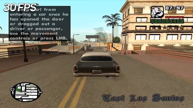 GTA San Andreas 15FPS vs 30FPS vs 45FPS vs +60FPS (is there a big difference?) смотреть онлайн