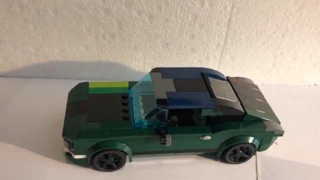 Lego Speed Champions Ford Mustang MOC смотреть онлайн