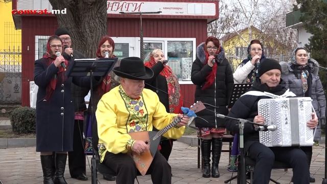 Новогодний хоровод в м.Комрат