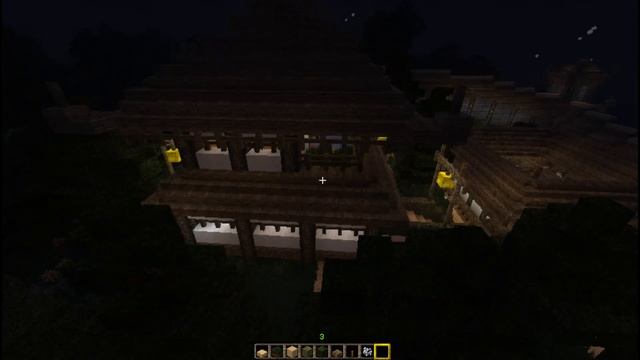 Дом в азиатском стиле / Asian house [Постройки Minecraft] смотреть онлайн
