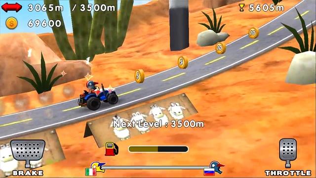 Машинки ТРАКТОР в MINI RACING ADVENTURES #8 гонки на тачках ИГРА смотреть онлайн
