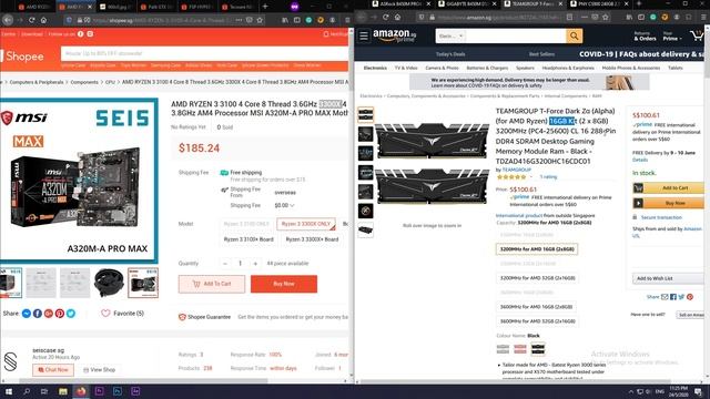 S$850/S$900 Budget B450 Gaming PC - Online Singapore Buying Guide (feat. Ryzen 3100 & Ryzen 3300X) смотреть онлайн