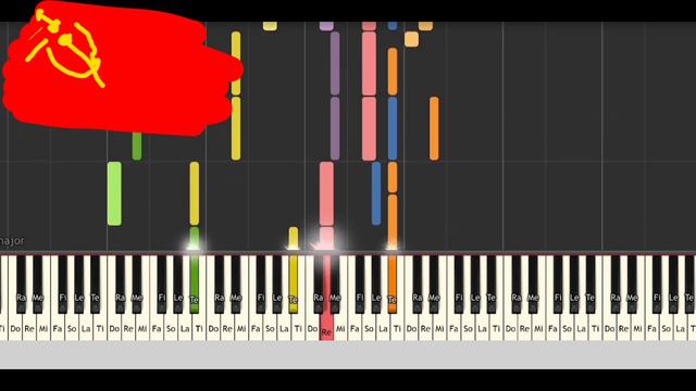 Гимн ссср на пианино. смотреть онлайн