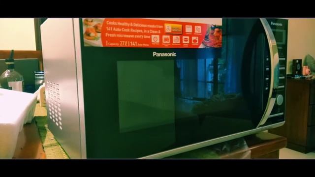 Panasonic NN-CD674M microwave oven unboxing смотреть онлайн