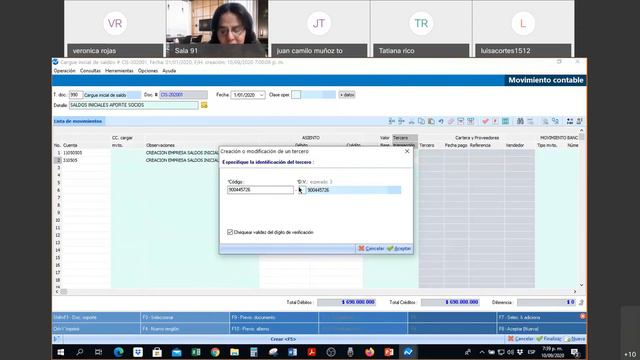 Seminario Contable, Contapyme, saldos iniciales, Estado de Situación Financiera Inicial. смотреть онлайн