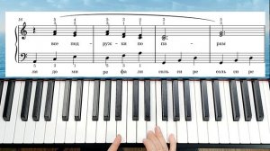 Расцвела Под Окошком Белоснежная Вишня ПОЛНЫЙ Разбор Для Начинающих Легко + НОТЫ?Шлягер за Вечер