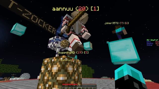 Minecraft zocker!! Hackers at sky-pvp смотреть онлайн