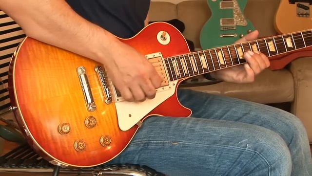 2010 Gibson Les Paul Custom Shop 1958 Reissue Chambered Flametop Part1 смотреть онлайн