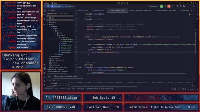 Building a Custom Twitch Chatbot with Java | VOD 10.6.23 смотреть онлайн