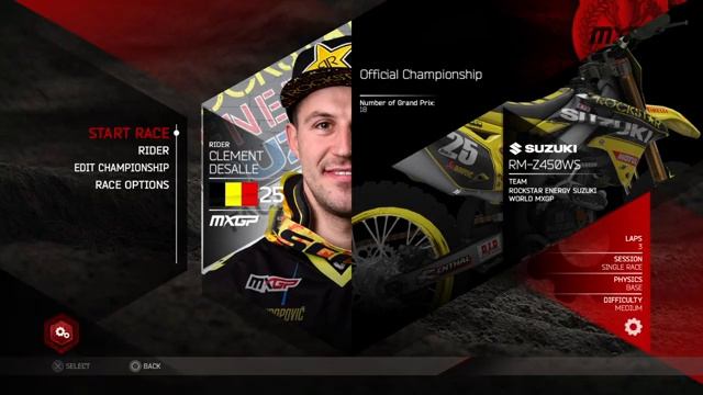 MXGP2 - The Official Motocross Videogame Compact -- Gameplay (PS4) смотреть онлайн