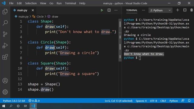 Learn Python OOP - Abstract Classes смотреть онлайн