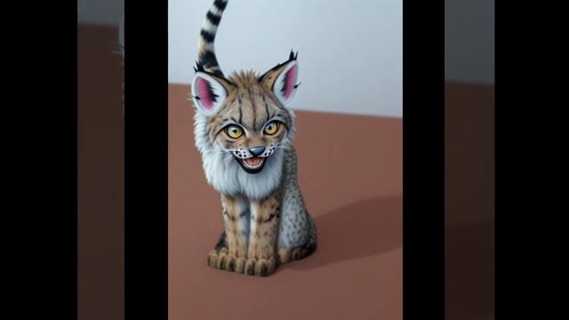 Как нейросеть видит Люсси скрещённую с тигром и рысью.#кот #cats #котики #коты #кошки #котята смотреть онлайн