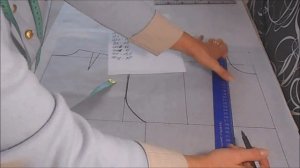 Выкройка основа. Очень легкая в построении.