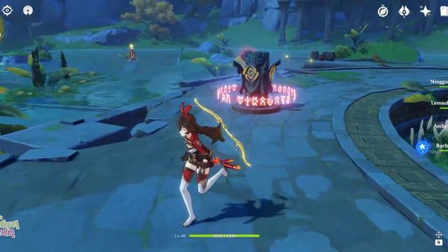 HOW TO SOLVE LINGJU PASS GEO TORCH PUZZLE GENSHIN IMPACT HIDDEN QUEST смотреть онлайн