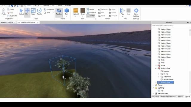 ROBLOX Edits | Making Realistic Terrain For FPS Games смотреть онлайн