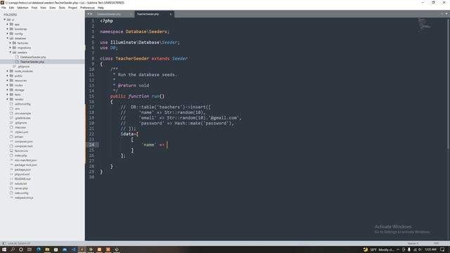 58 Laravel Seeder | Laravel Bangla Tutorial Based On Official Documentation