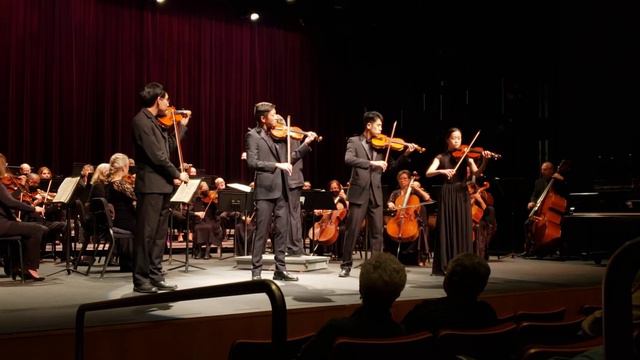 Vivaldi's concerto for four violins in B minor, Opus 3, No. 10, RV 580 20220422 смотреть онлайн