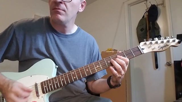 Squier Bullet Telecaster Surf Green 2023 смотреть онлайн