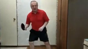 Упражнения для самостоятельной домашней тренировки по настольному теннису.
