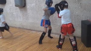 Тайский бокс детская группа.Муай Тай Дети.Тренировка в СК Синтяо Минск.