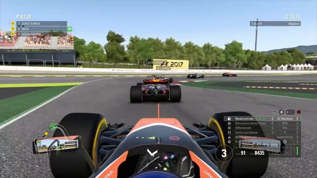 ALZO LA DIFFICOLTA' AD 80!! AD ESPERTO SONO PRIMO!?! - F1 2017 CARRIERA #25 Spagna смотреть онлайн