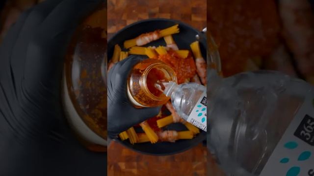 Спагетти с беконом #shorts