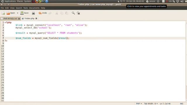 การเขียนโปรแกรมภาษา PHP กับ MySQL 34 mysql field type смотреть онлайн