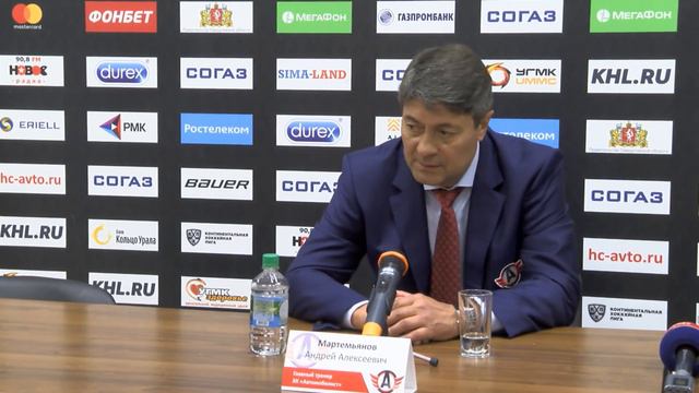 «Автомобилист» – ЦСКА. Пресс-конференция смотреть онлайн