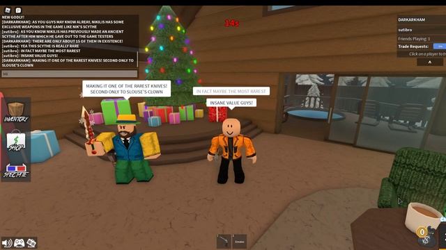 NEW EXCLUSIVE NIK'S LUGER FOUND IN ROBLOX MM2!! *NEW ANCIENT WEAPONS ADDED IN MM2* смотреть онлайн