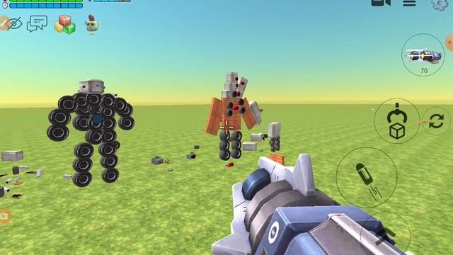 я строю скибиди туалетов и камера менов 2 часть!!!!????