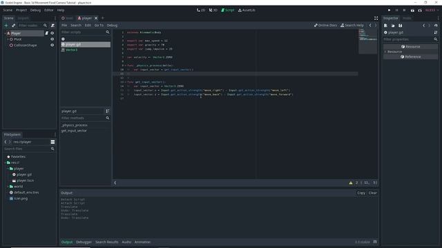 Basic 3d Movement in Godot 3.3.1 in Mins смотреть онлайн