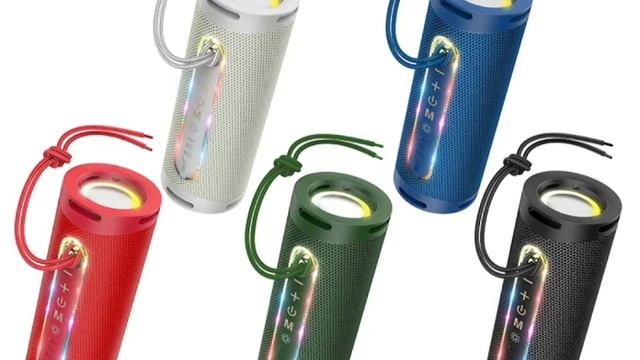 Product details of HOCO HC9 Wireless Speaker Dazzling Pulse Sports Portable Bluetooth Loudspeaker. смотреть онлайн