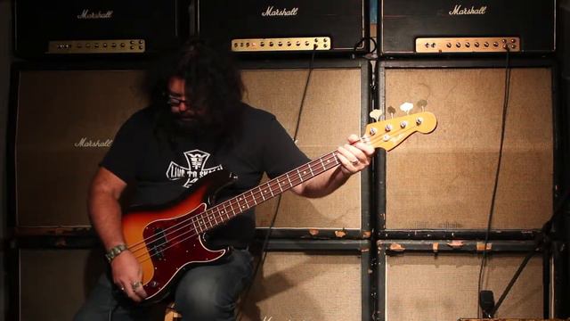 Vintage 1966 Fender Precision Bass - Sunburst - TundraMusic.com - FOR SALE смотреть онлайн