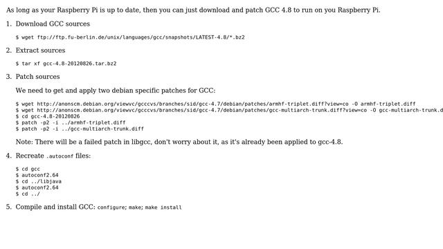 Raspberry Pi: How can I install GCC 4.8 on the Raspberry Pi? (4 Solutions!!) смотреть онлайн