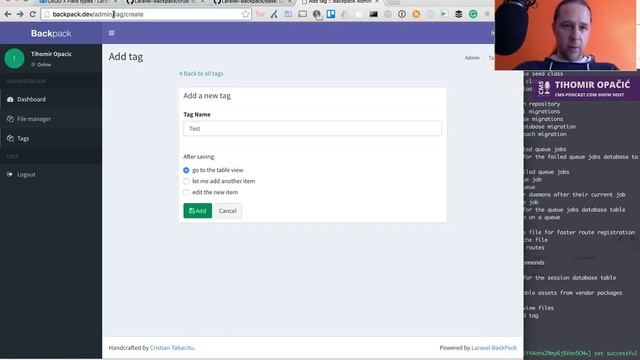 Experiencing Laravel Backpack смотреть онлайн