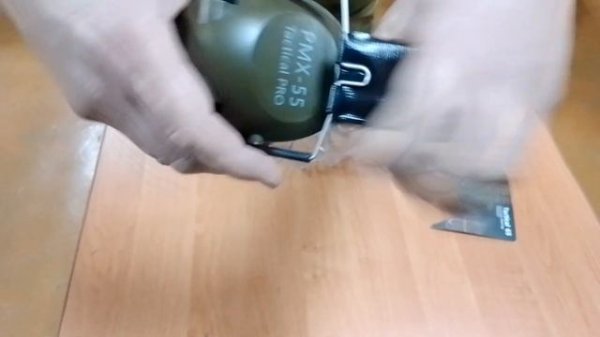 Активные тактические наушники для стрельбы , модель RMX-55 Tactical pro.