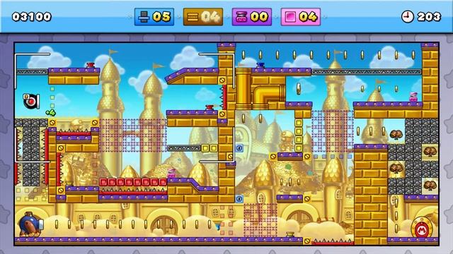 Mario vs Donkey Kong Tipping Stars - Custom Level Spotlight 1 смотреть онлайн