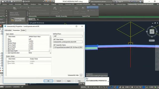 ROAD WIDENING PART 4 IN CIVIL 3D смотреть онлайн